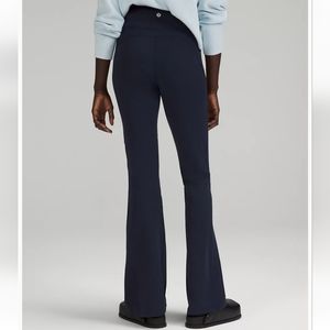 Lululemon Groove Flared Leg Leggings Navy